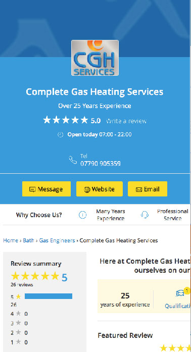 Complete Gas Heating Services