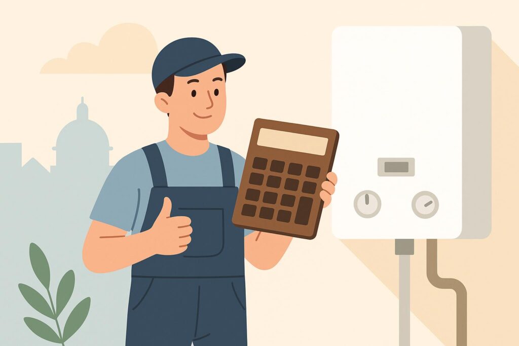 How long does it take to fit a new Worcester Bosch boiler?