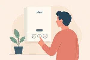 ideal boiler being reset